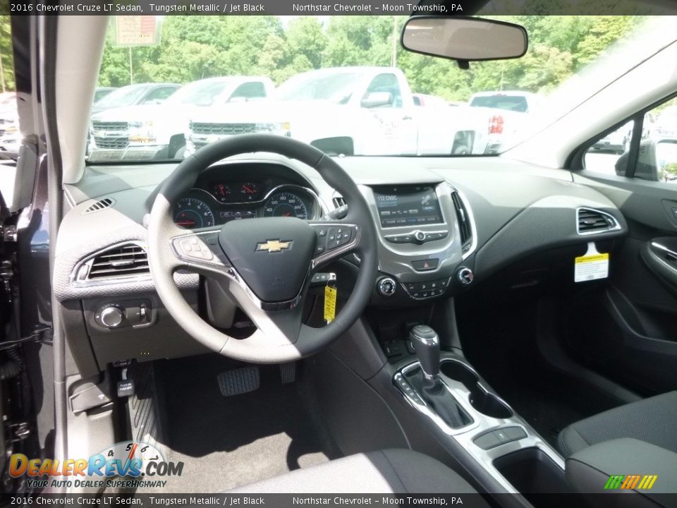 2016 Chevrolet Cruze LT Sedan Tungsten Metallic / Jet Black Photo #13