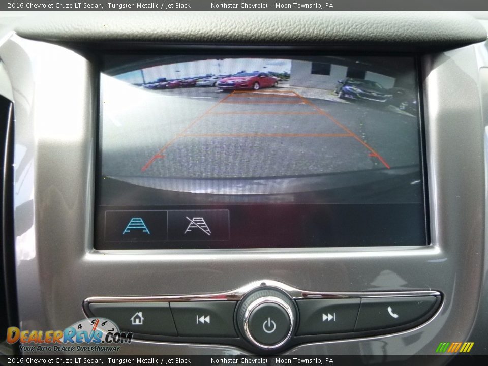 2016 Chevrolet Cruze LT Sedan Tungsten Metallic / Jet Black Photo #19
