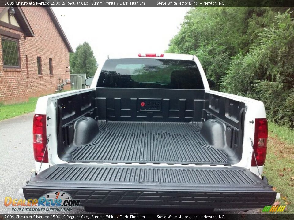 2009 Chevrolet Silverado 1500 LS Regular Cab Summit White / Dark Titanium Photo #10