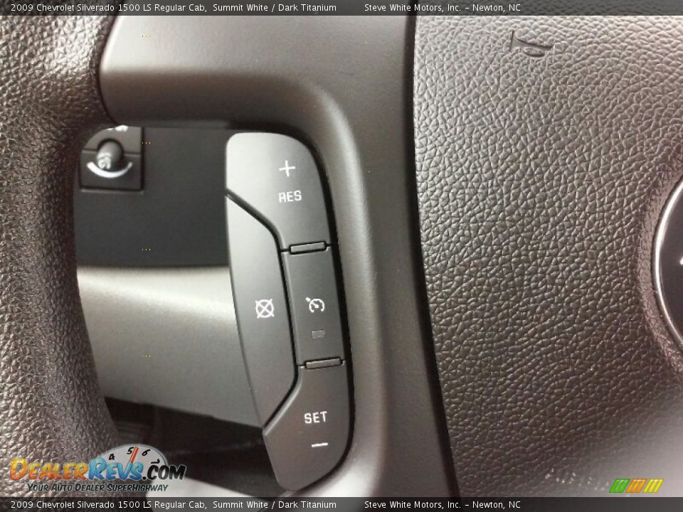 2009 Chevrolet Silverado 1500 LS Regular Cab Summit White / Dark Titanium Photo #16