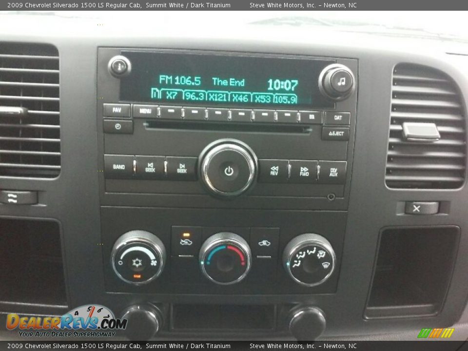 2009 Chevrolet Silverado 1500 LS Regular Cab Summit White / Dark Titanium Photo #17