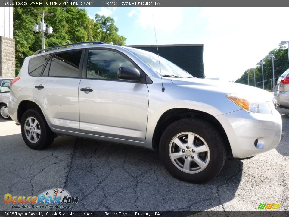 2008 Toyota RAV4 I4 Classic Silver Metallic / Ash Photo #1