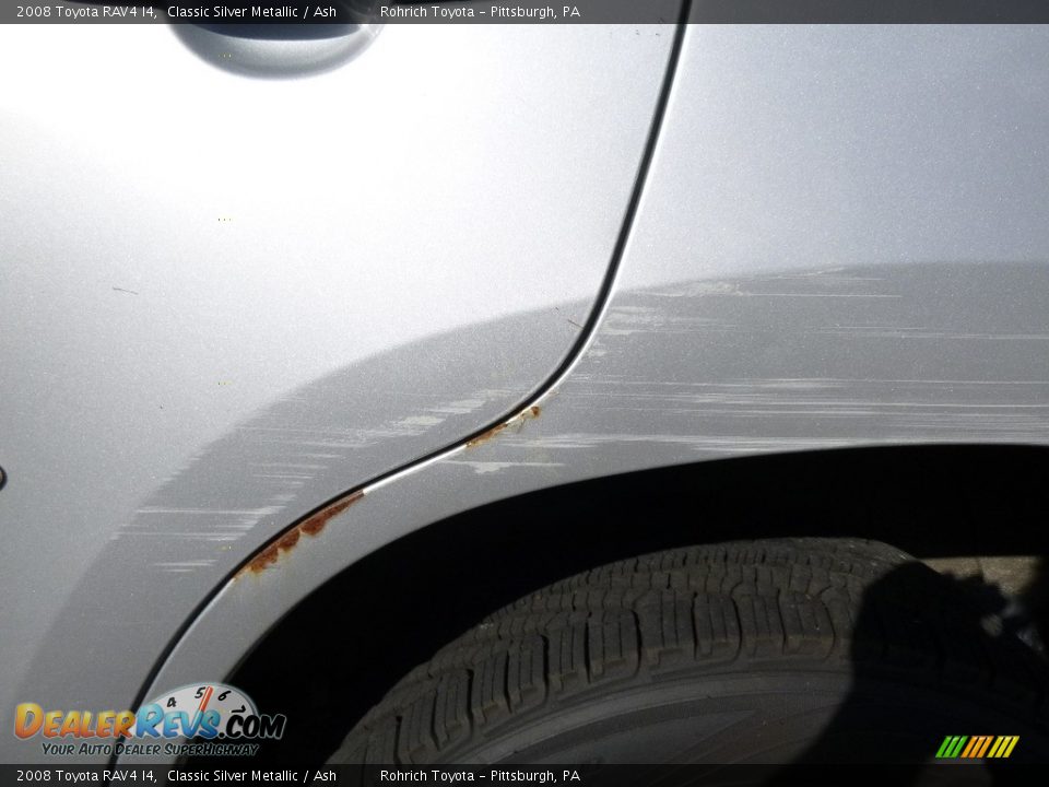 2008 Toyota RAV4 I4 Classic Silver Metallic / Ash Photo #4