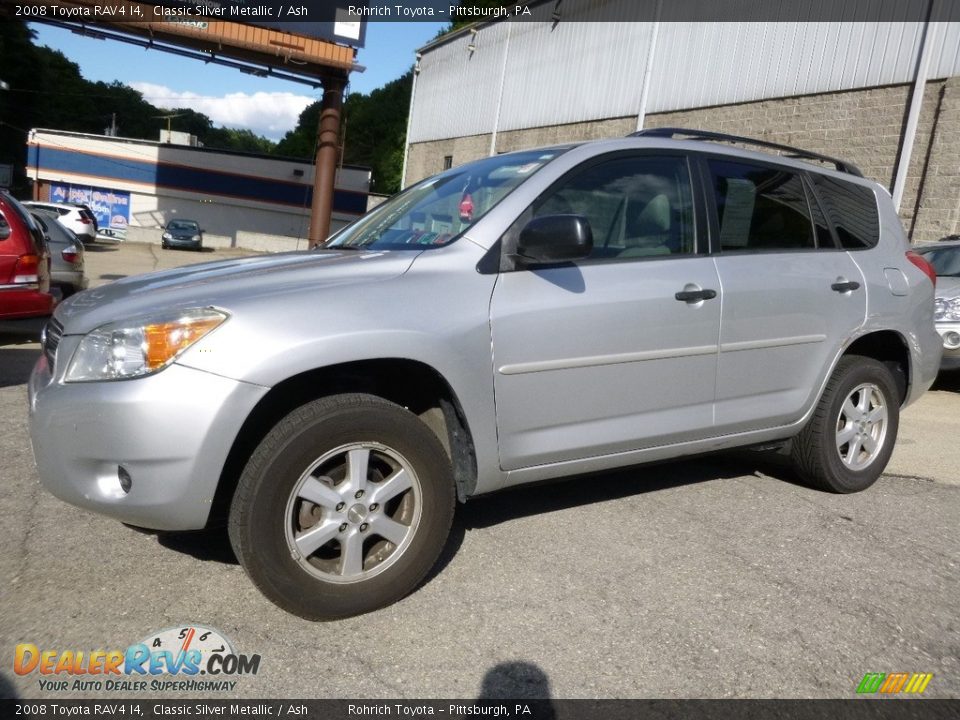 2008 Toyota RAV4 I4 Classic Silver Metallic / Ash Photo #5