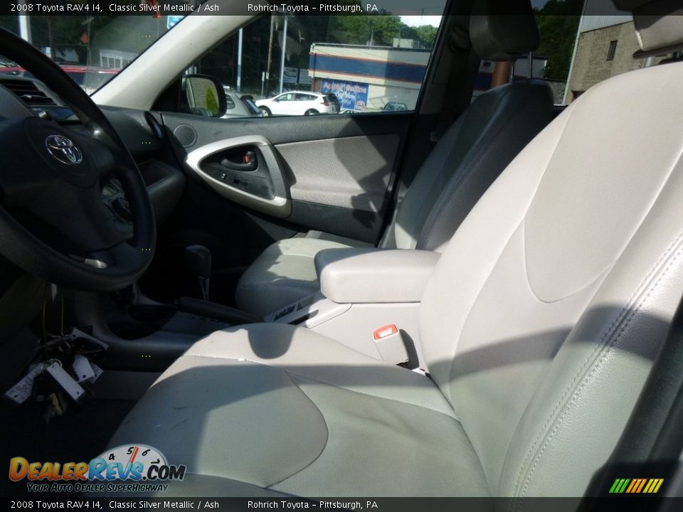 2008 Toyota RAV4 I4 Classic Silver Metallic / Ash Photo #8