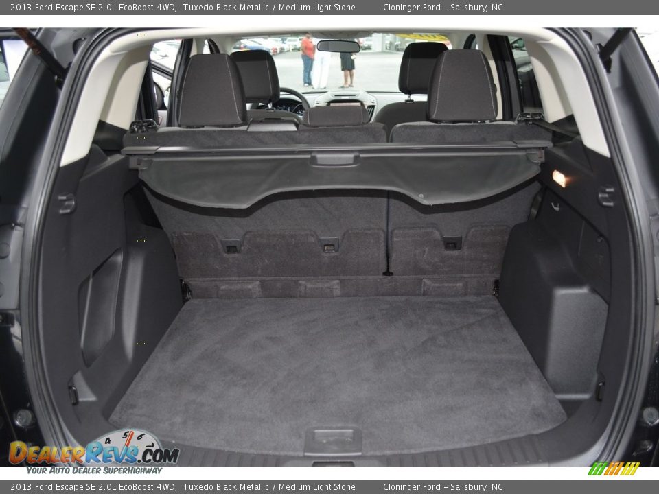 2013 Ford Escape SE 2.0L EcoBoost 4WD Tuxedo Black Metallic / Medium Light Stone Photo #13