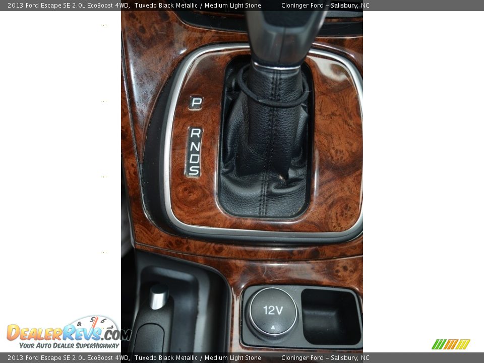 2013 Ford Escape SE 2.0L EcoBoost 4WD Tuxedo Black Metallic / Medium Light Stone Photo #20