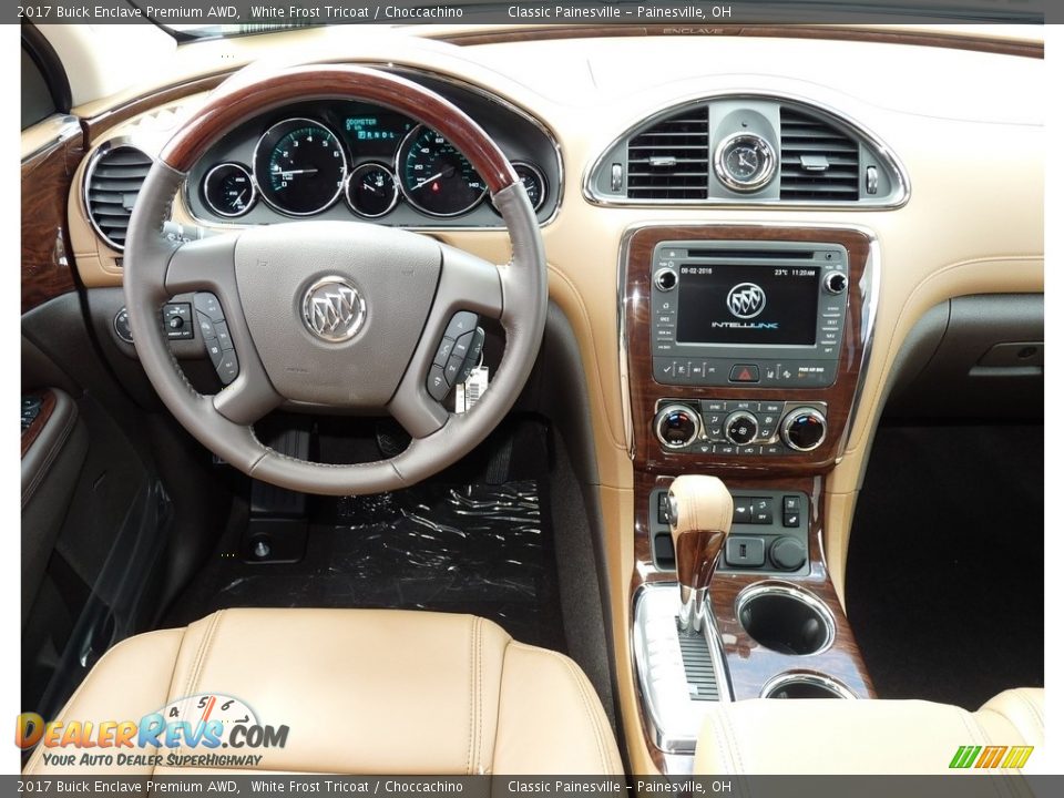Dashboard of 2017 Buick Enclave Premium AWD Photo #8