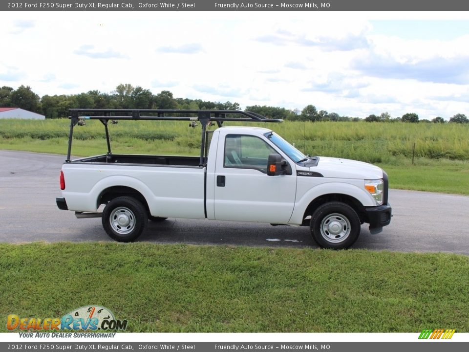 2012 Ford F250 Super Duty XL Regular Cab Oxford White / Steel Photo #1