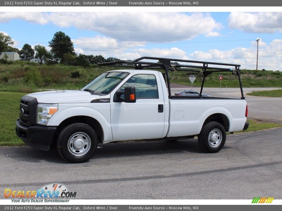 2012 Ford F250 Super Duty XL Regular Cab Oxford White / Steel Photo #2