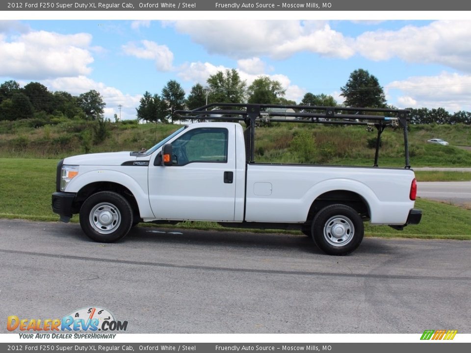 2012 Ford F250 Super Duty XL Regular Cab Oxford White / Steel Photo #3