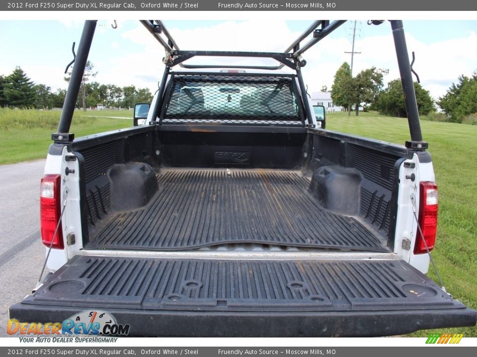 2012 Ford F250 Super Duty XL Regular Cab Oxford White / Steel Photo #7
