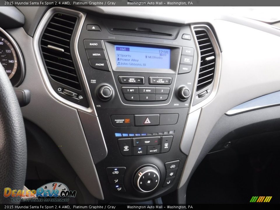 2015 Hyundai Santa Fe Sport 2.4 AWD Platinum Graphite / Gray Photo #13
