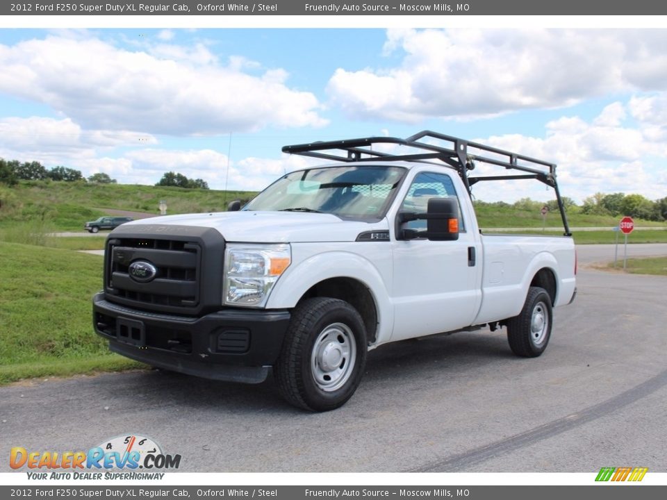 2012 Ford F250 Super Duty XL Regular Cab Oxford White / Steel Photo #11