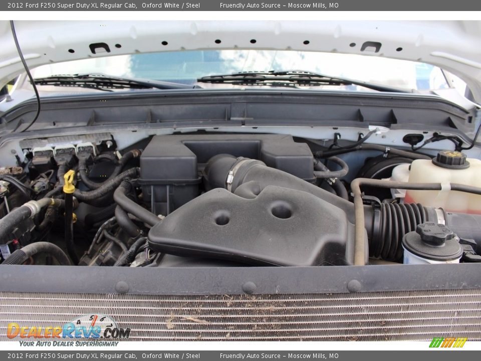 2012 Ford F250 Super Duty XL Regular Cab Oxford White / Steel Photo #21