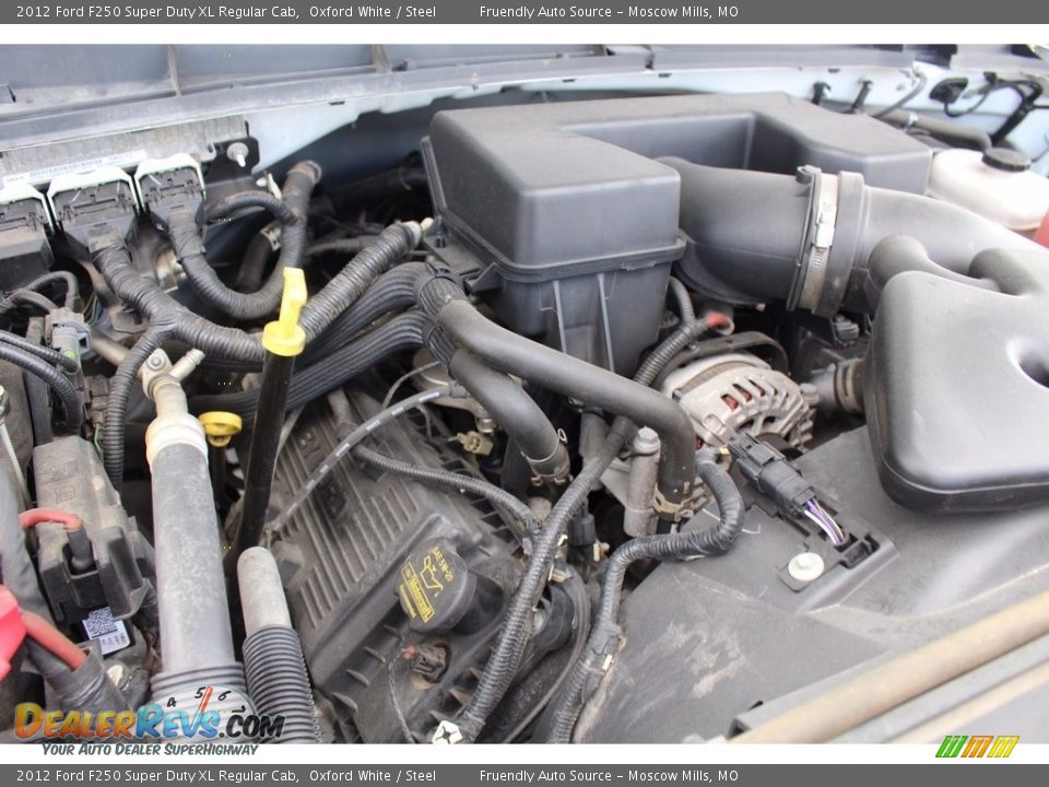 2012 Ford F250 Super Duty XL Regular Cab Oxford White / Steel Photo #23