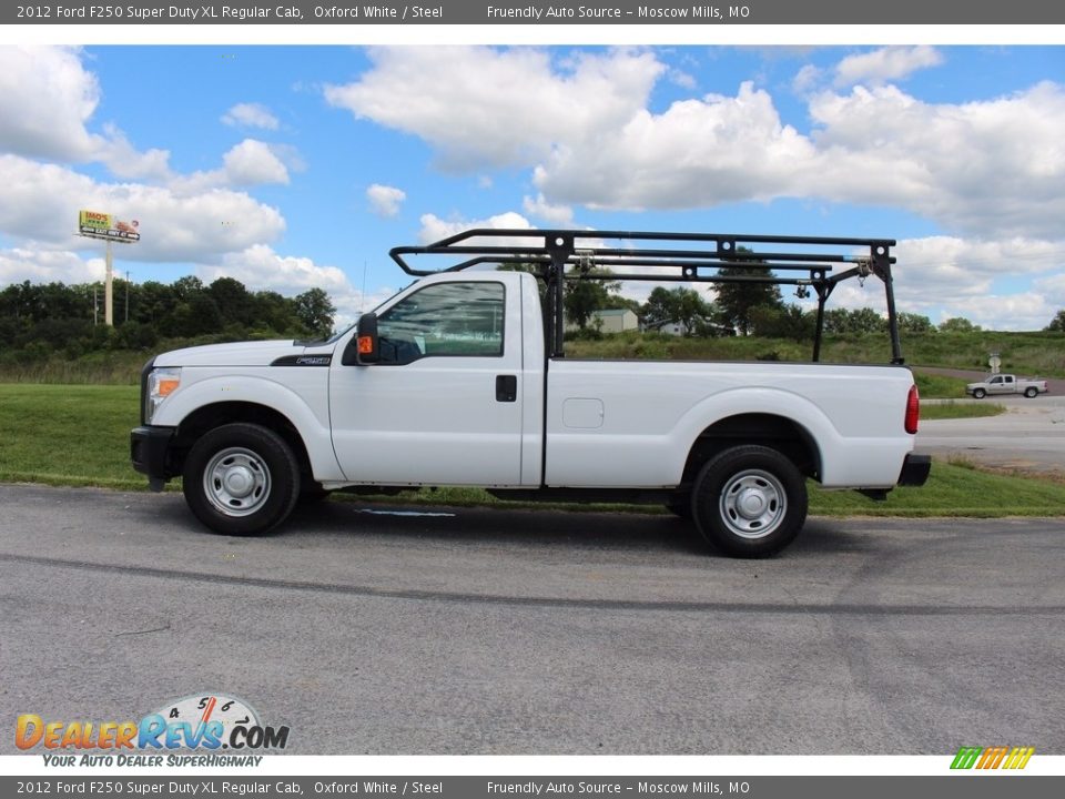 2012 Ford F250 Super Duty XL Regular Cab Oxford White / Steel Photo #26