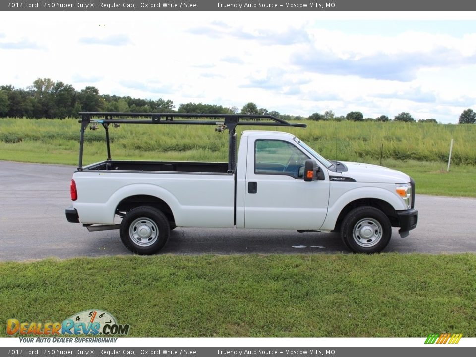 2012 Ford F250 Super Duty XL Regular Cab Oxford White / Steel Photo #27