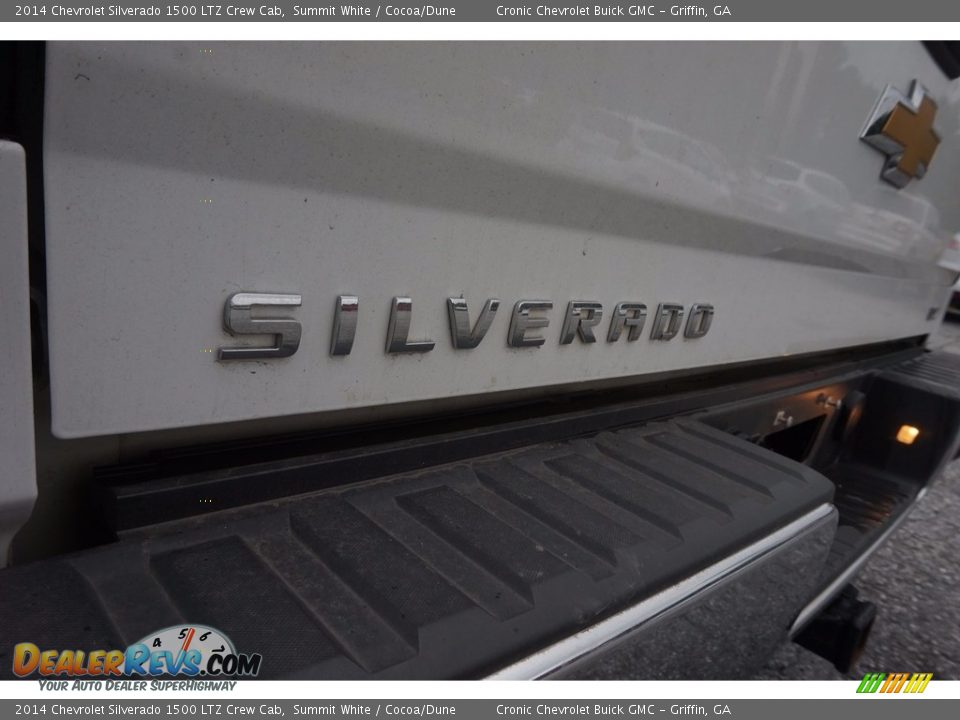 2014 Chevrolet Silverado 1500 LTZ Crew Cab Summit White / Cocoa/Dune Photo #13