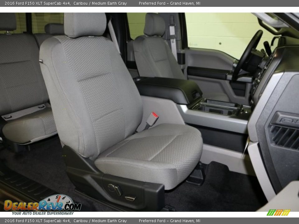 2016 Ford F150 XLT SuperCab 4x4 Caribou / Medium Earth Gray Photo #4