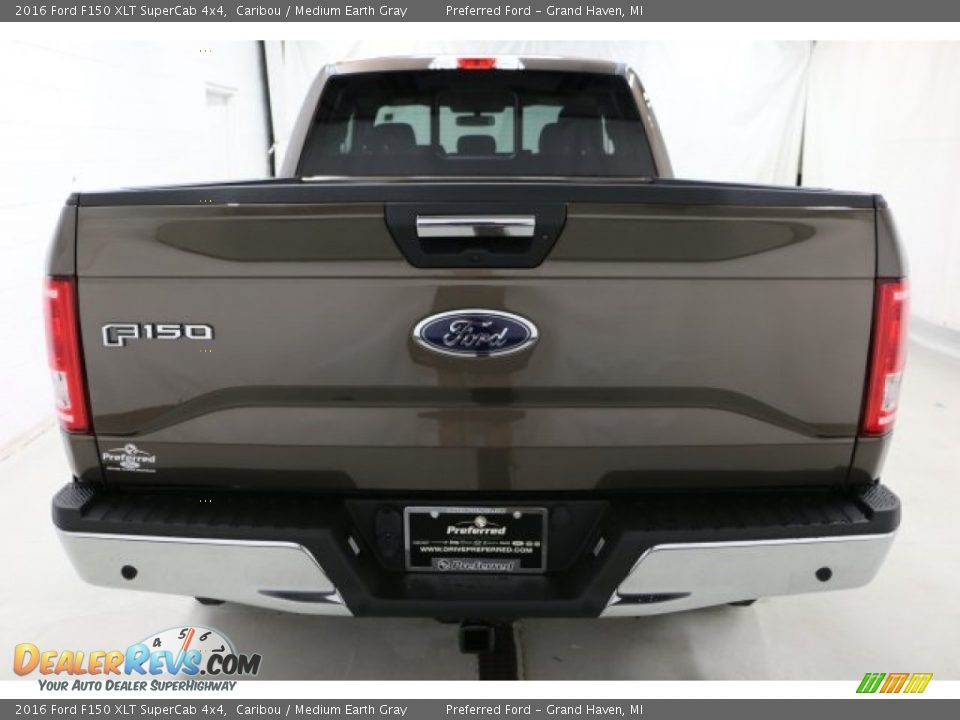 2016 Ford F150 XLT SuperCab 4x4 Caribou / Medium Earth Gray Photo #9