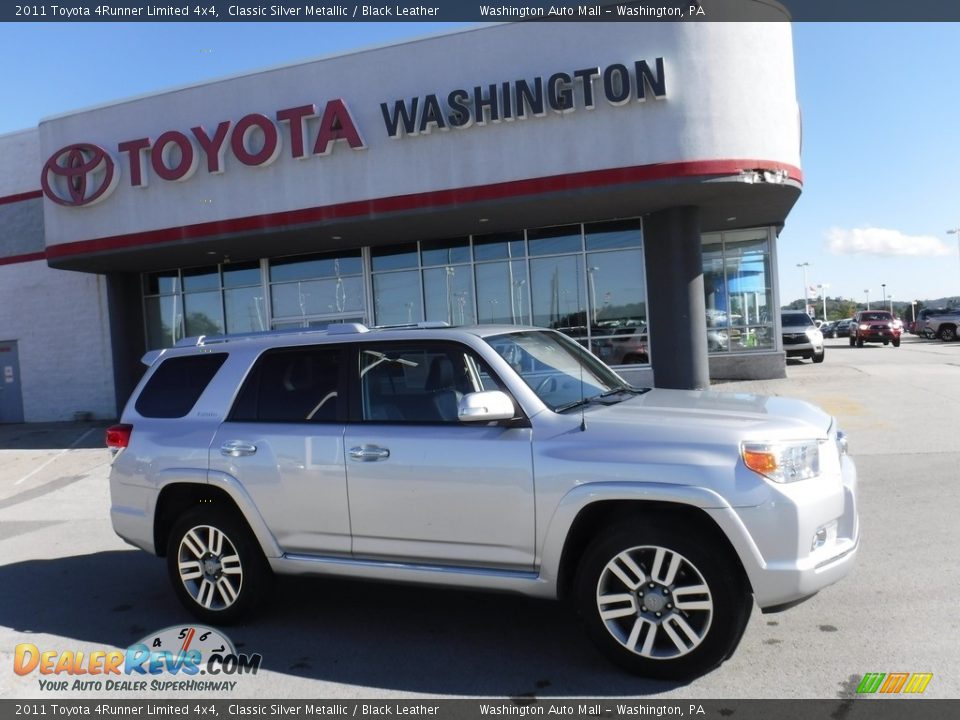 2011 Toyota 4Runner Limited 4x4 Classic Silver Metallic / Black Leather Photo #2