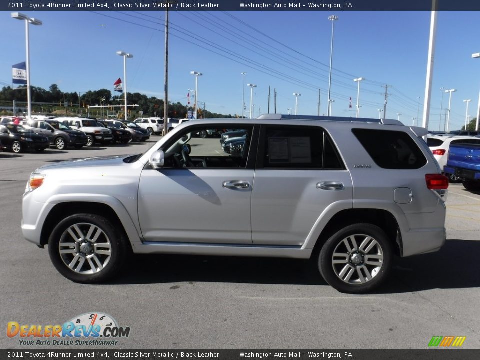 2011 Toyota 4Runner Limited 4x4 Classic Silver Metallic / Black Leather Photo #5