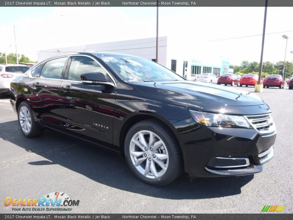 2017 Chevrolet Impala LT Mosaic Black Metallic / Jet Black Photo #3