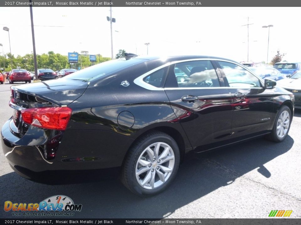 2017 Chevrolet Impala LT Mosaic Black Metallic / Jet Black Photo #5