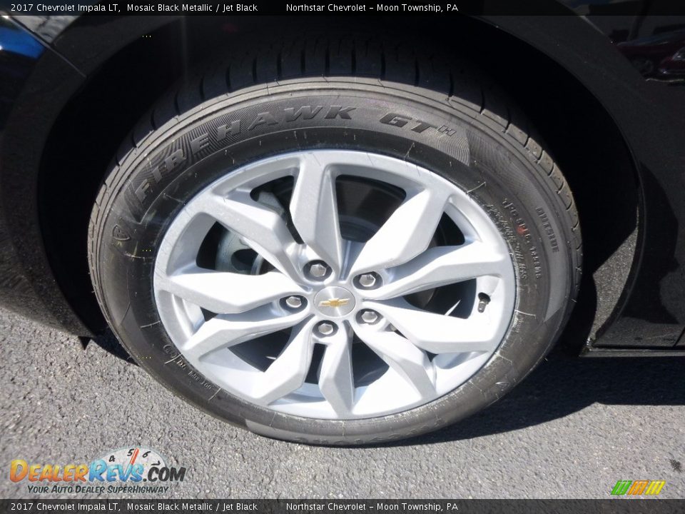 2017 Chevrolet Impala LT Mosaic Black Metallic / Jet Black Photo #9