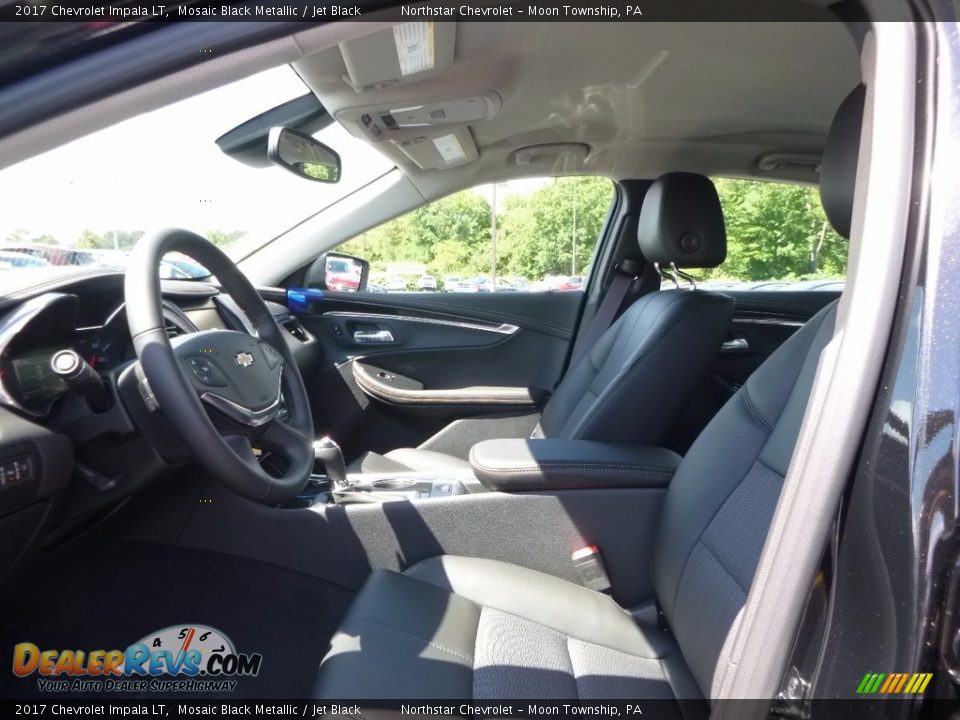 2017 Chevrolet Impala LT Mosaic Black Metallic / Jet Black Photo #10