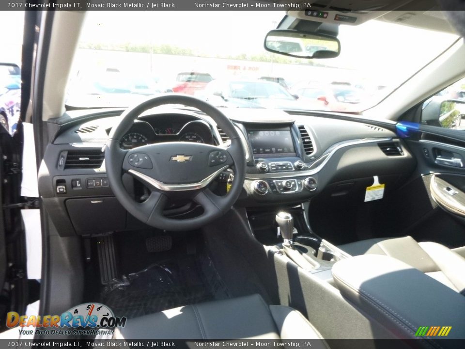 2017 Chevrolet Impala LT Mosaic Black Metallic / Jet Black Photo #12
