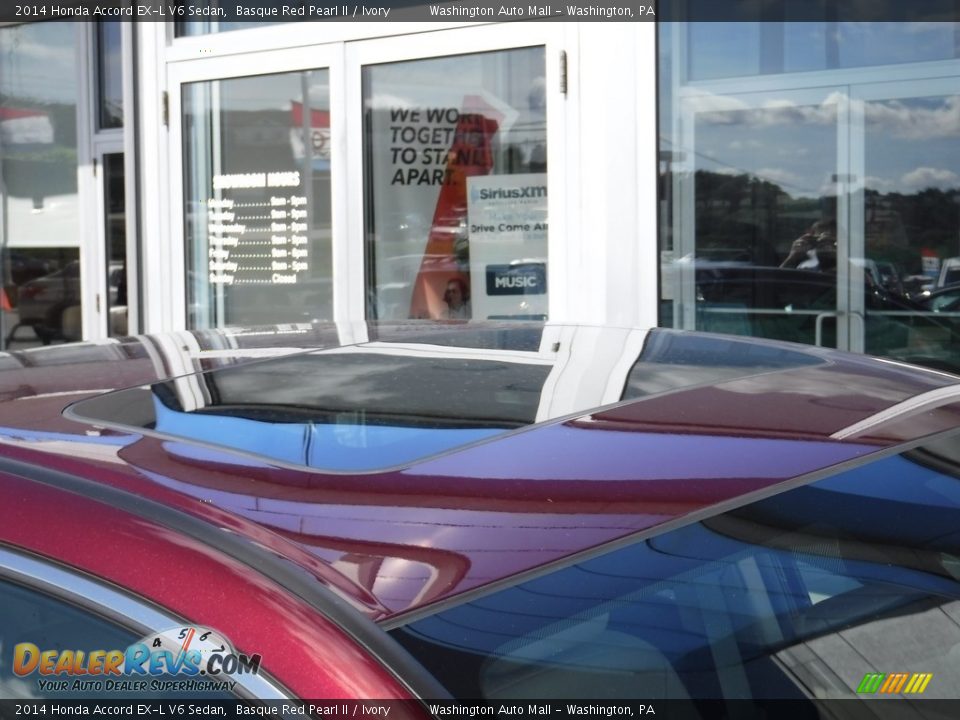 2014 Honda Accord EX-L V6 Sedan Basque Red Pearl II / Ivory Photo #3