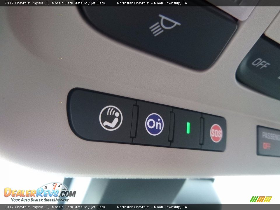 2017 Chevrolet Impala LT Mosaic Black Metallic / Jet Black Photo #19
