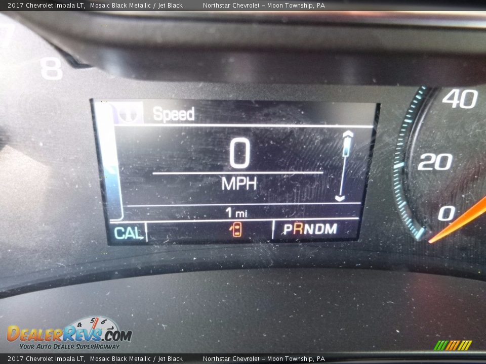 2017 Chevrolet Impala LT Mosaic Black Metallic / Jet Black Photo #20