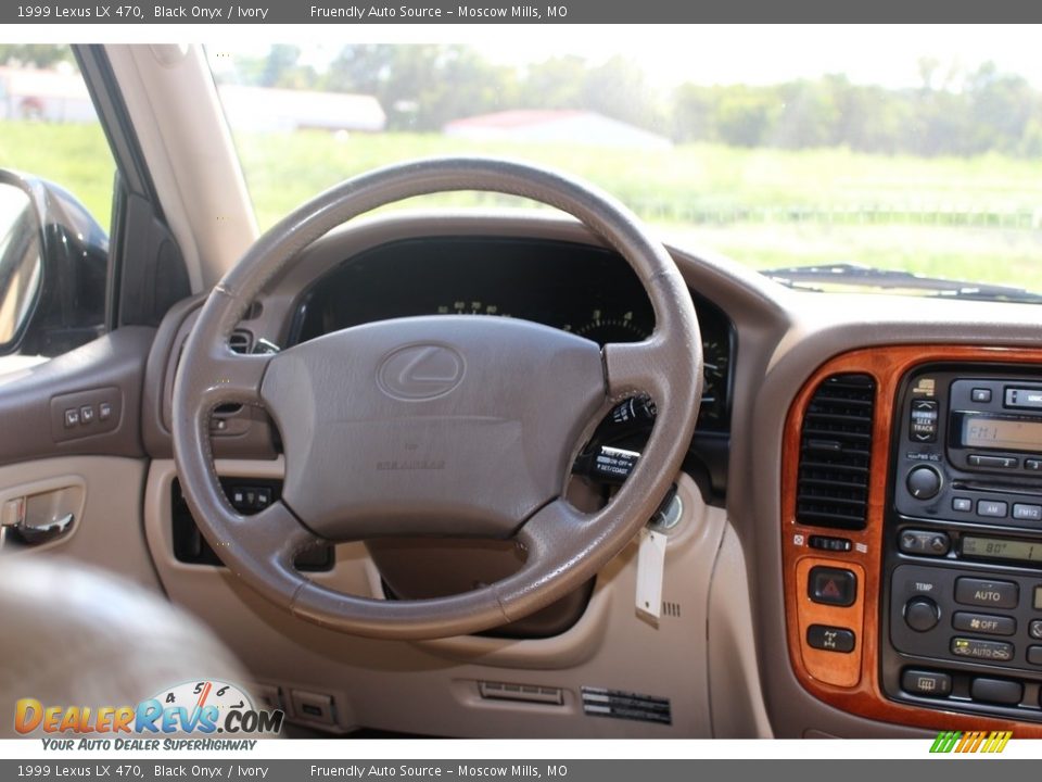 1999 Lexus LX 470 Steering Wheel Photo #8