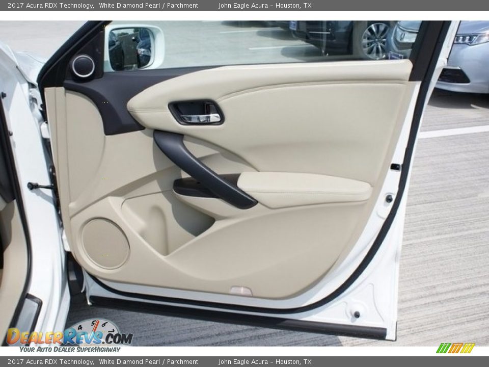 2017 Acura RDX Technology White Diamond Pearl / Parchment Photo #21