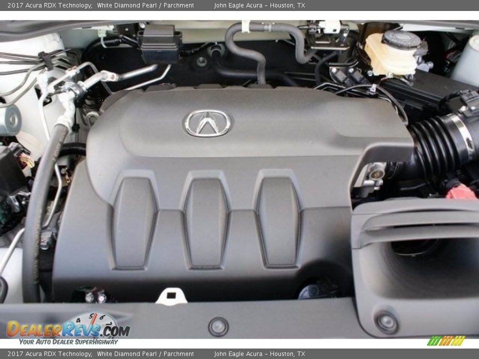 2017 Acura RDX Technology White Diamond Pearl / Parchment Photo #23