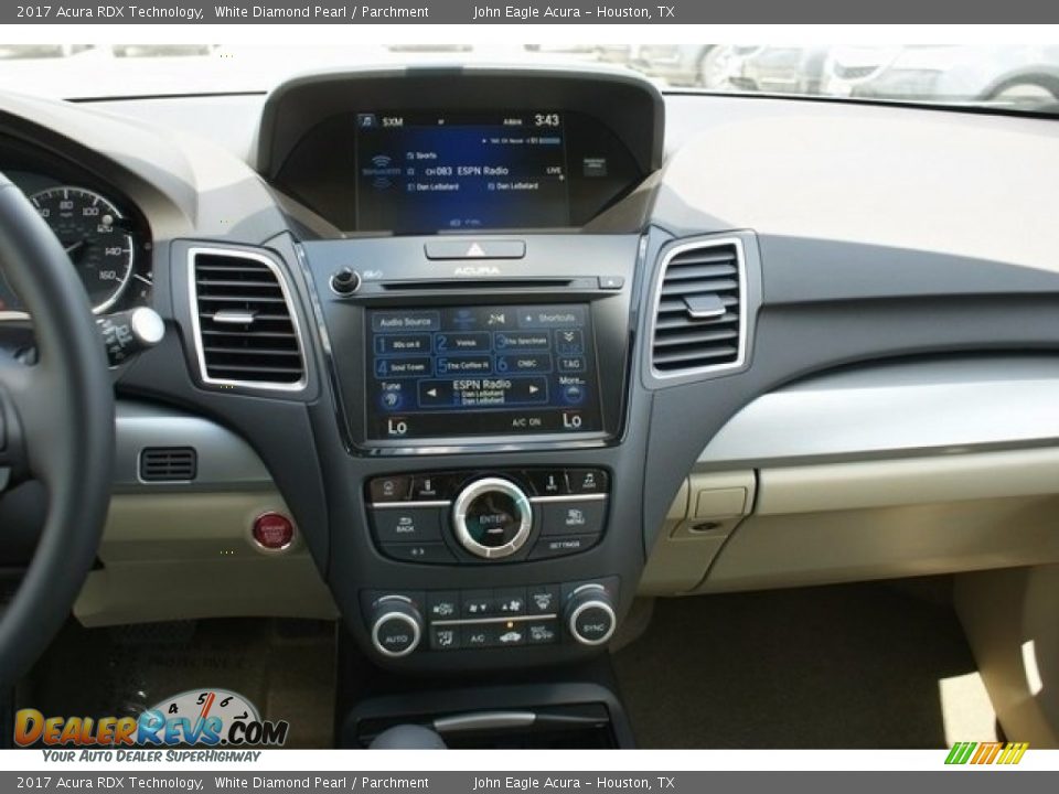 2017 Acura RDX Technology White Diamond Pearl / Parchment Photo #29