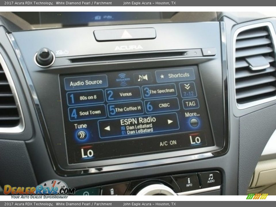 2017 Acura RDX Technology White Diamond Pearl / Parchment Photo #31