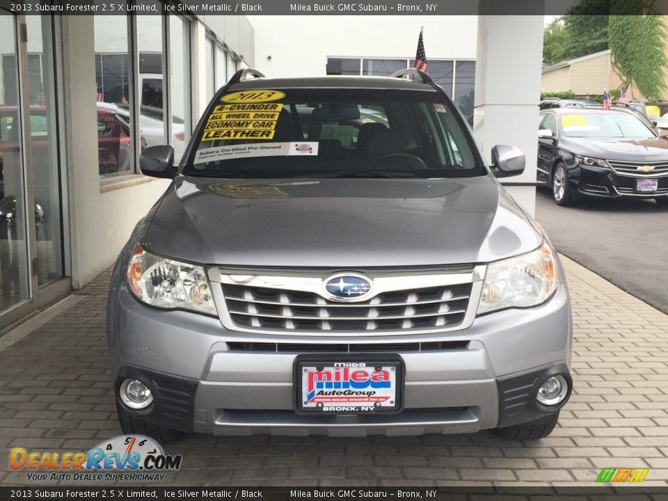 2013 Subaru Forester 2.5 X Limited Ice Silver Metallic / Black Photo #2