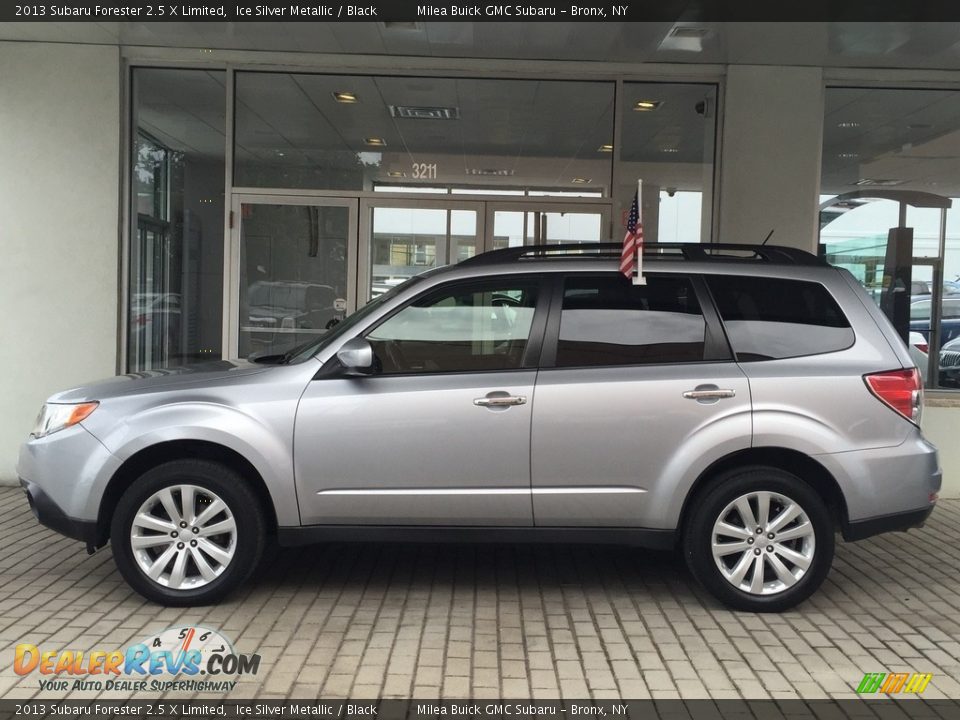 2013 Subaru Forester 2.5 X Limited Ice Silver Metallic / Black Photo #3