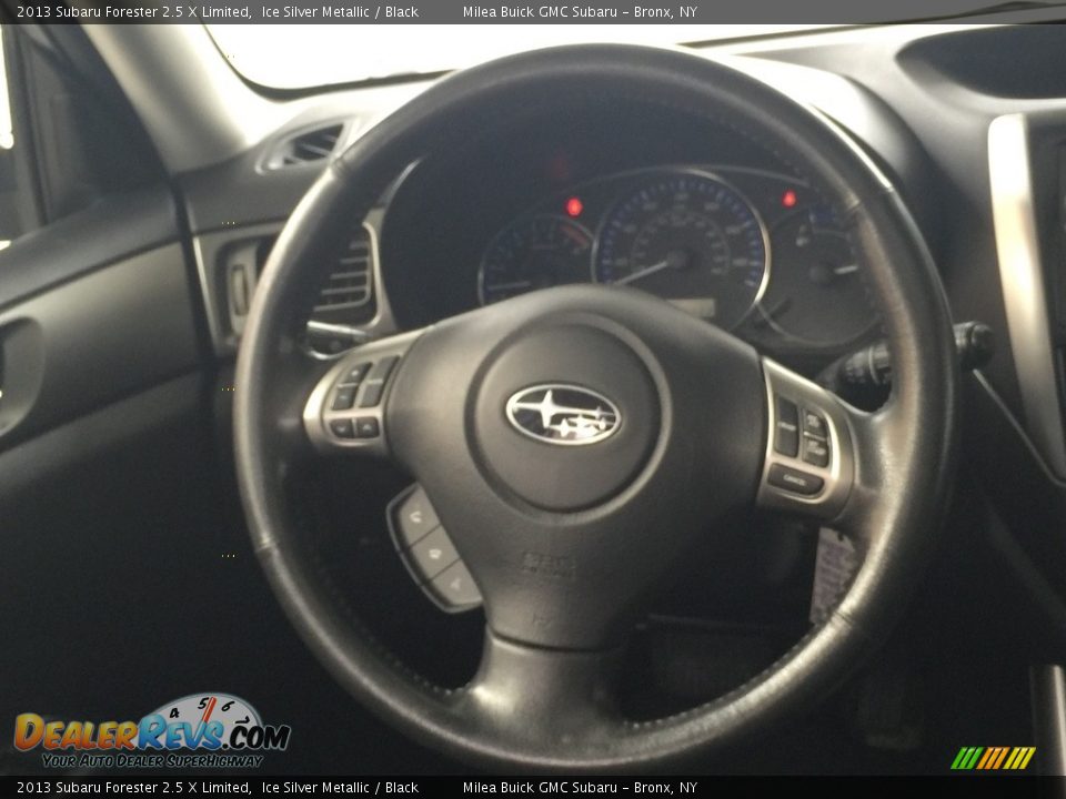 2013 Subaru Forester 2.5 X Limited Ice Silver Metallic / Black Photo #10