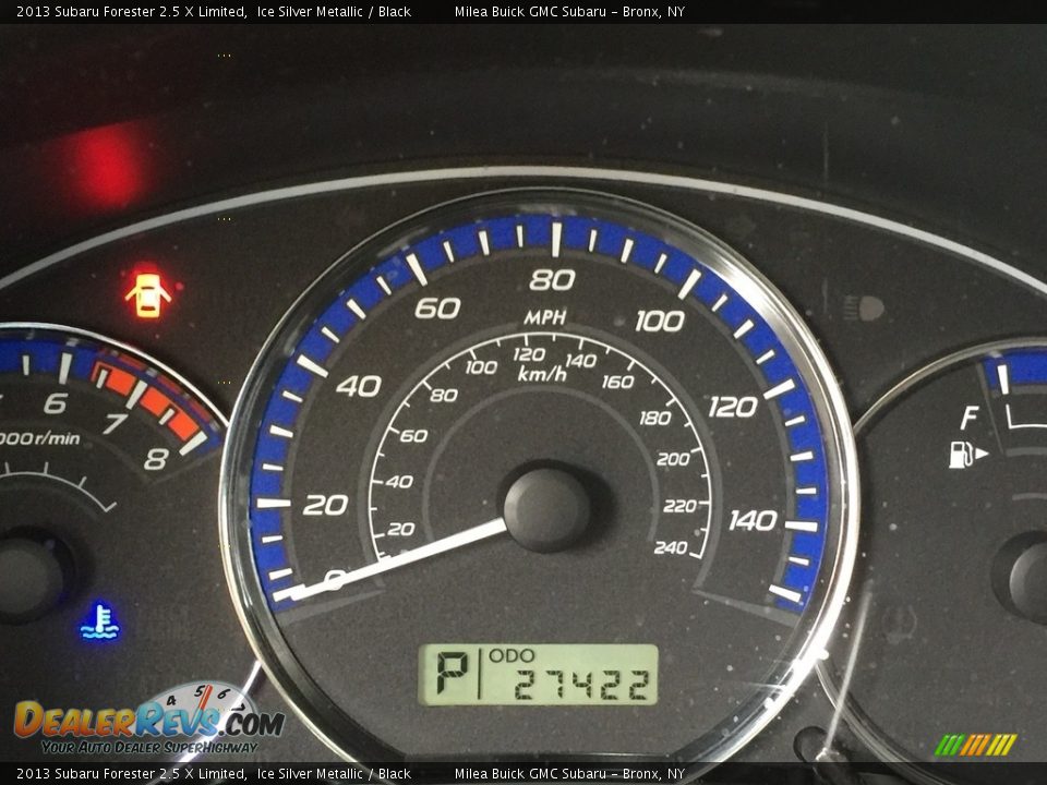 2013 Subaru Forester 2.5 X Limited Ice Silver Metallic / Black Photo #11