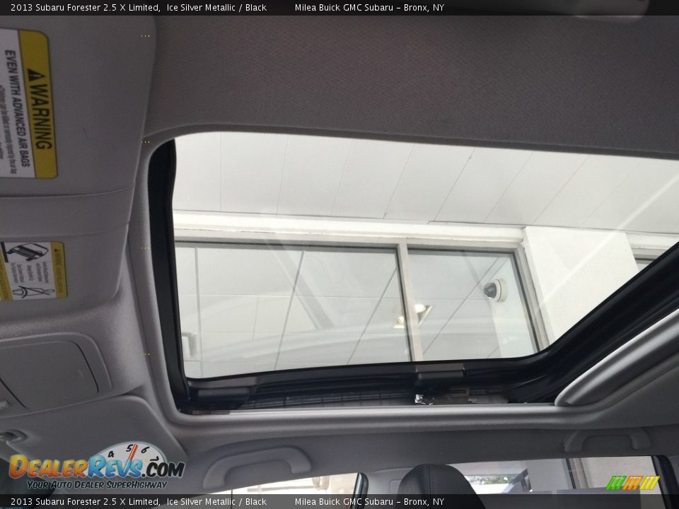 2013 Subaru Forester 2.5 X Limited Ice Silver Metallic / Black Photo #14