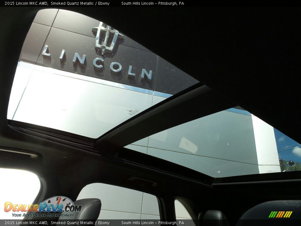 2015 Lincoln MKC AWD Smoked Quartz Metallic / Ebony Photo #19