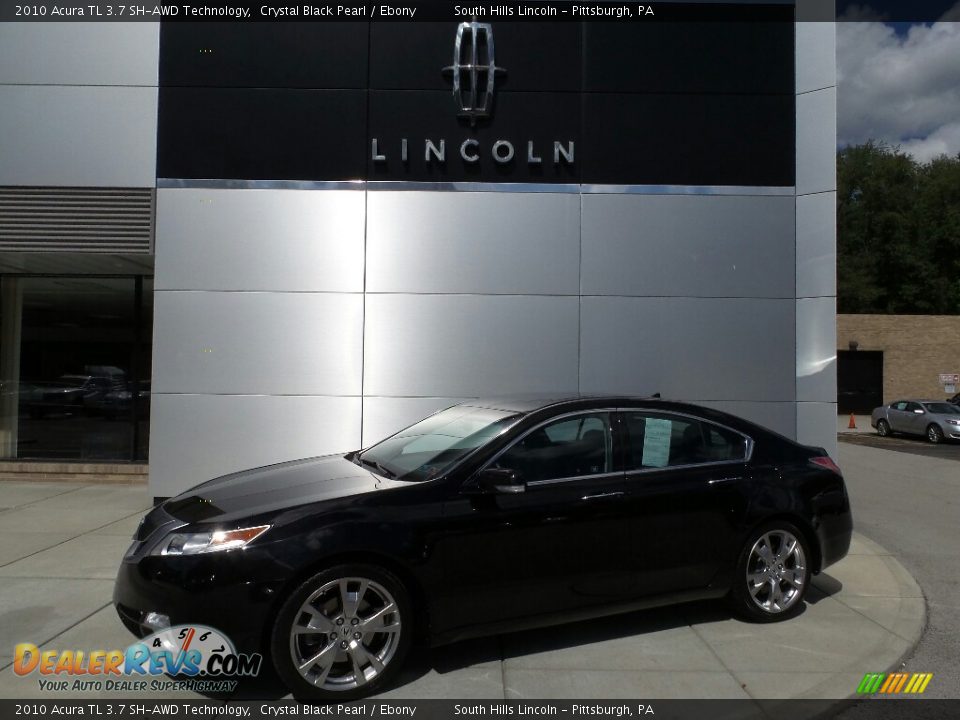 2010 Acura TL 3.7 SH-AWD Technology Crystal Black Pearl / Ebony Photo #1