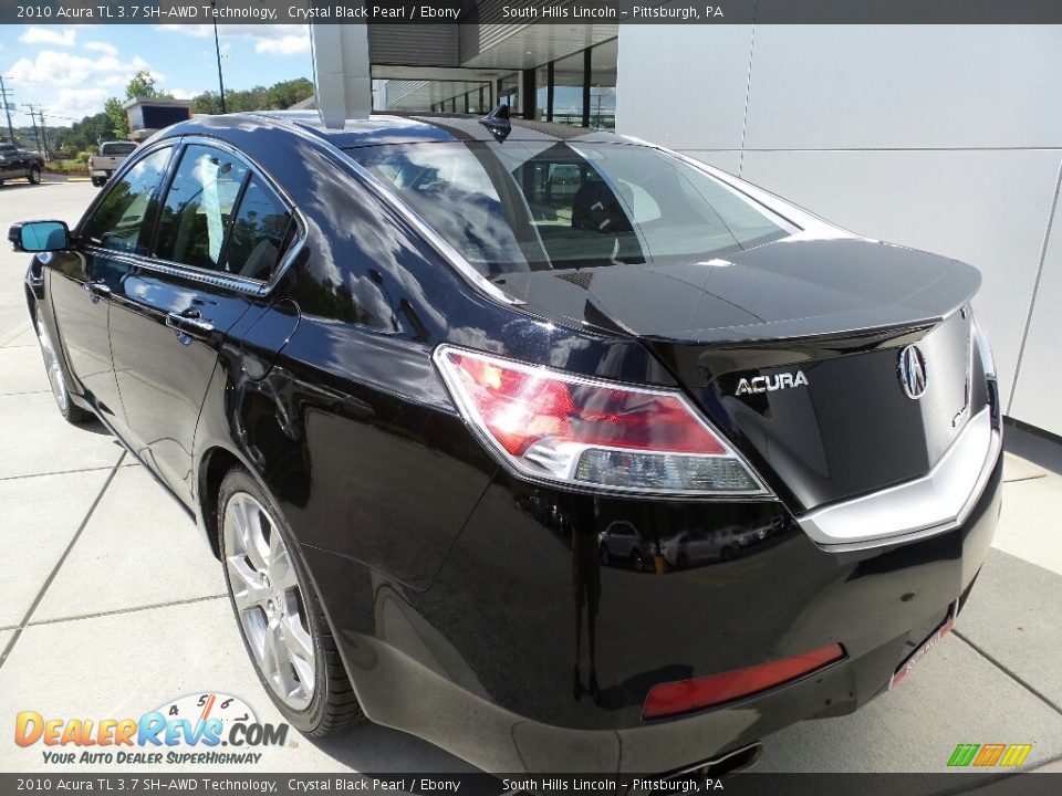 2010 Acura TL 3.7 SH-AWD Technology Crystal Black Pearl / Ebony Photo #2