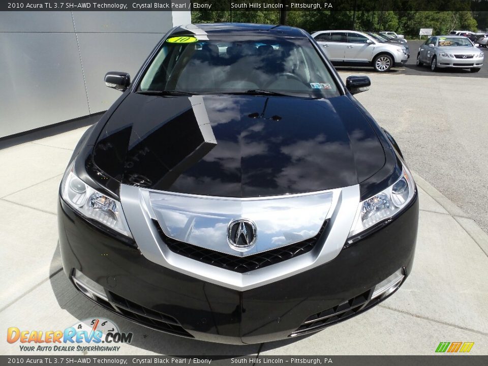 2010 Acura TL 3.7 SH-AWD Technology Crystal Black Pearl / Ebony Photo #8