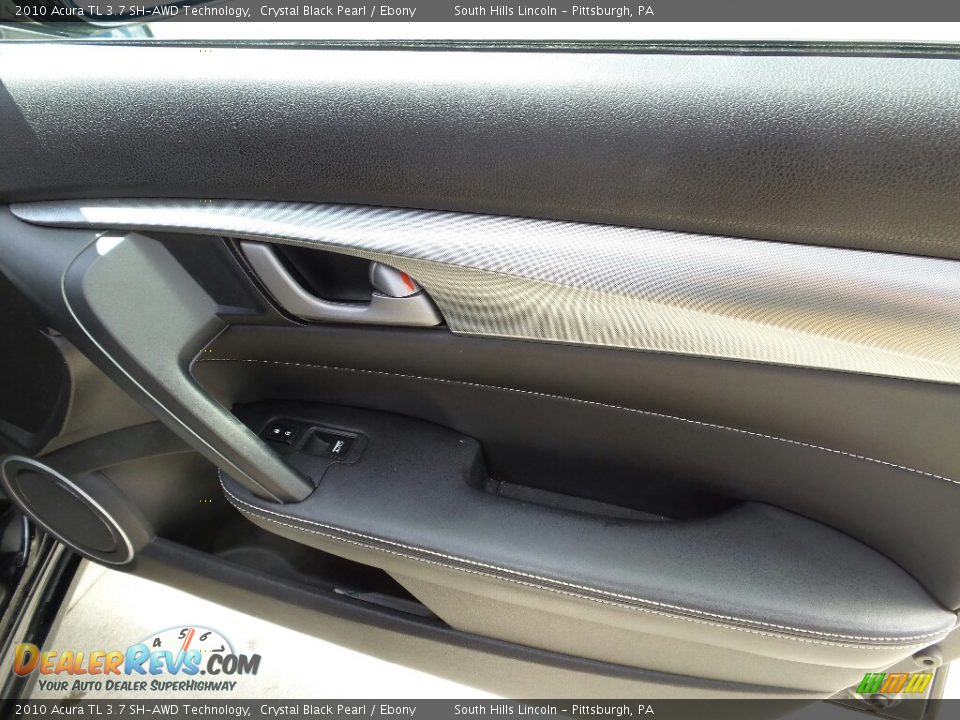 2010 Acura TL 3.7 SH-AWD Technology Crystal Black Pearl / Ebony Photo #11